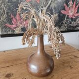Vase en grès vintage - Vase soliflore