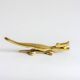 XL crocodile-shaped nutcracker, brass, 60s/70s