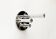 Chrome ceiling lamp from the mid-century space age by Cosack, 1960s.