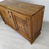 Brutalist art deco sideboard