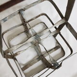 Porte bouteille en zinc ancien
