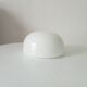 Old vintage globe lampshade in opaline.