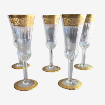 Champagne flutes St Louis