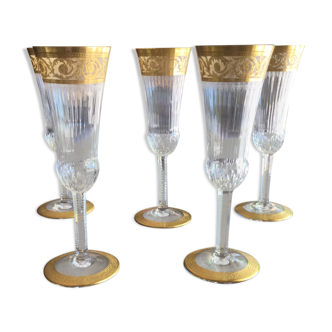 Champagne flutes St Louis