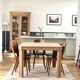 Art Deco dining table made of solid wood.