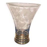 Engraved vase