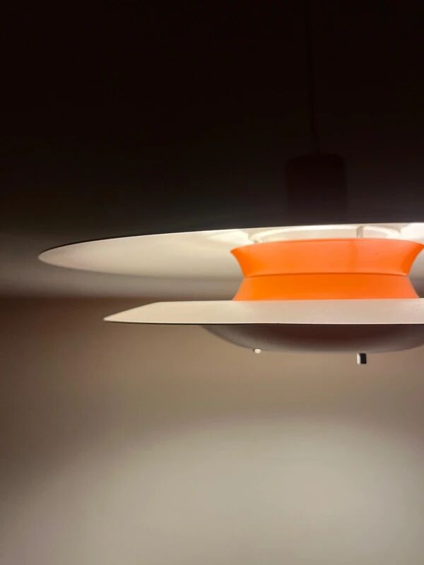 Rare vintage Danish design lamp - 1970s - Space Age lamp