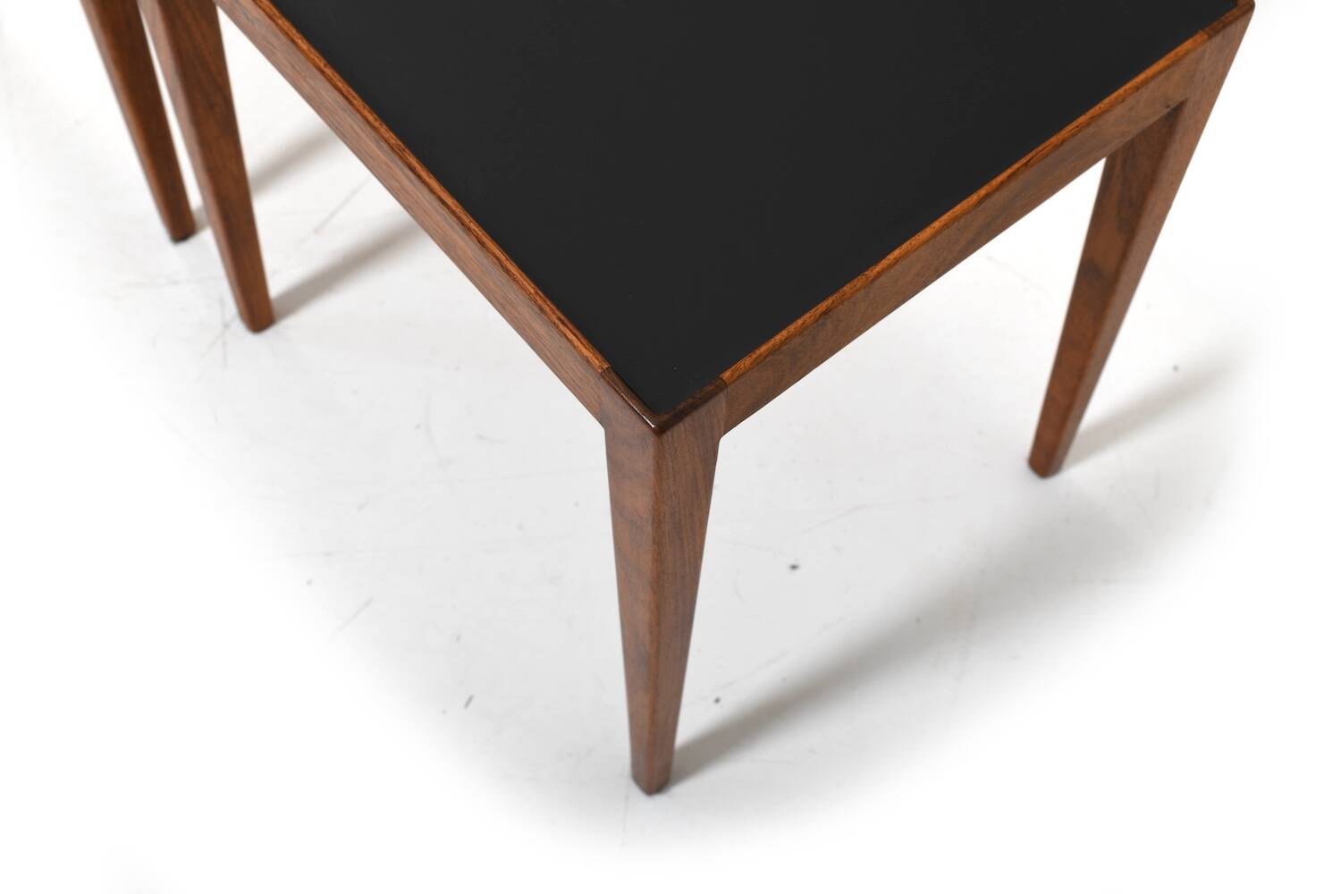 Pair of Danish Side Tables with Formica Tops