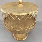 Servant Display Cake Stand Cake Sandwich Candy Bar Gold Metal