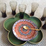 Series of 6 glasses