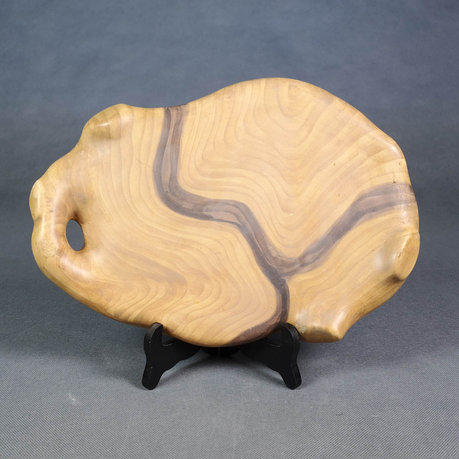 Grandjean Jourdan free-form tray - Faux-bois mat Vallauris