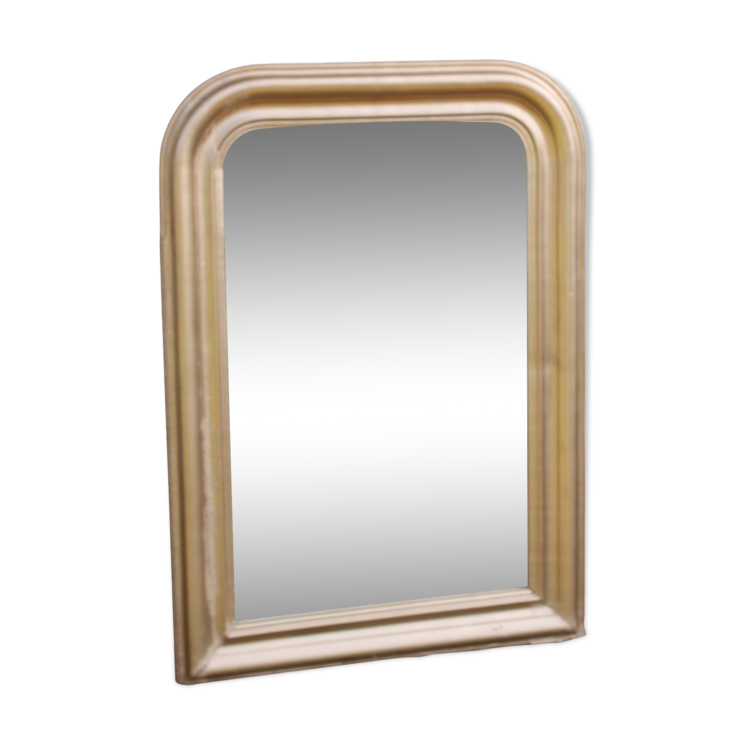 Louis Philippe gilded antique mirror