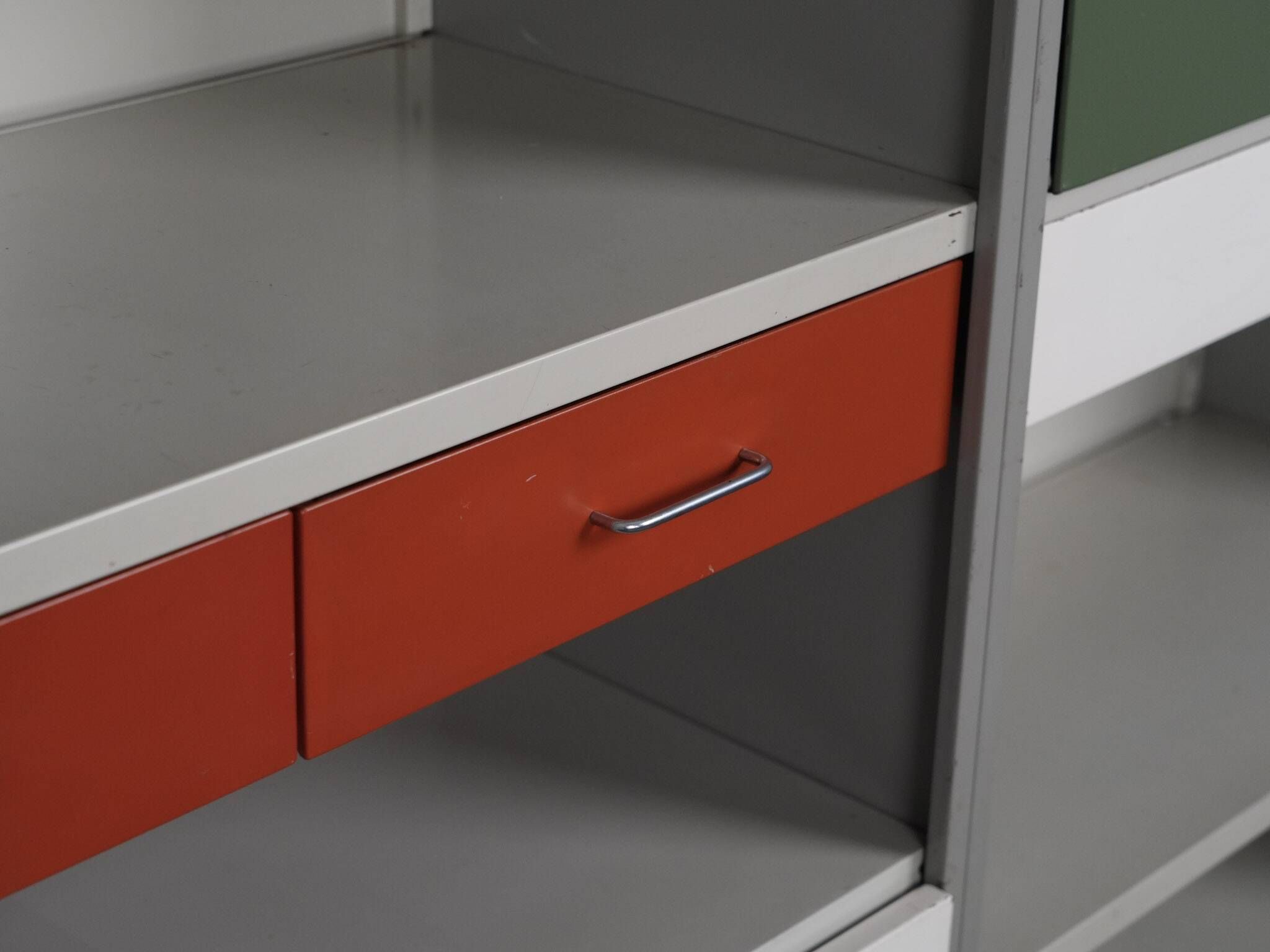 Gispen 5600 cabinet by A.R. Cordemeyer, Netherlands, 1950s