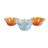 Victorian Stevens & Williams Glass finger bowls, Circa 1890