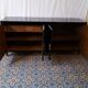 4-Door black laced enfilade by Jean Pascaud 1940 1945 art deco
