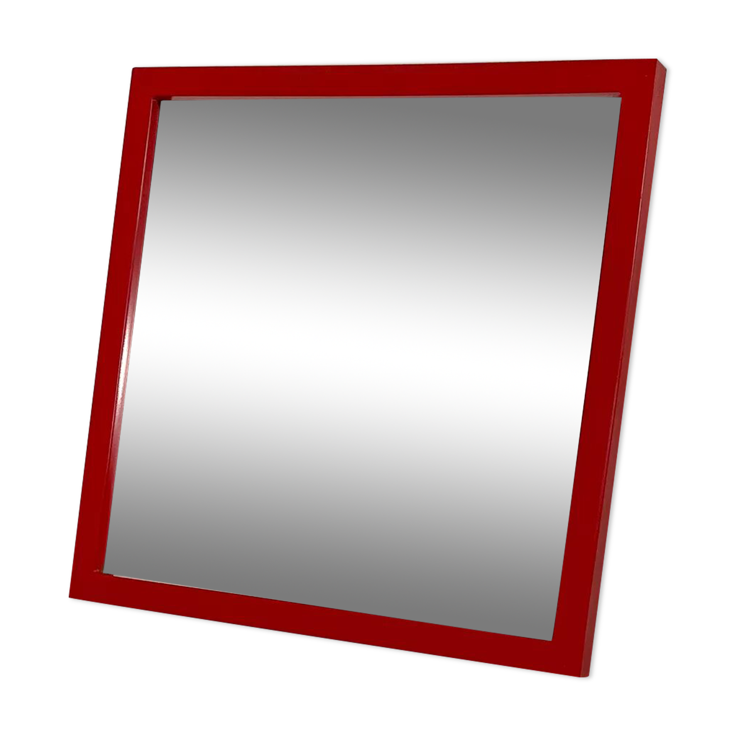 Mirror model 4727 by Anna Castelli Ferrieri for Kartell 1980s 50x50cm