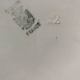 Plat à gâteau ancien Digoin France