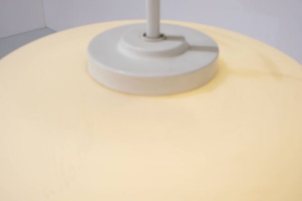 Large suspension en opaline scandinave - 1960s