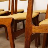 8 dining chairs | rosewood | reupholstered
