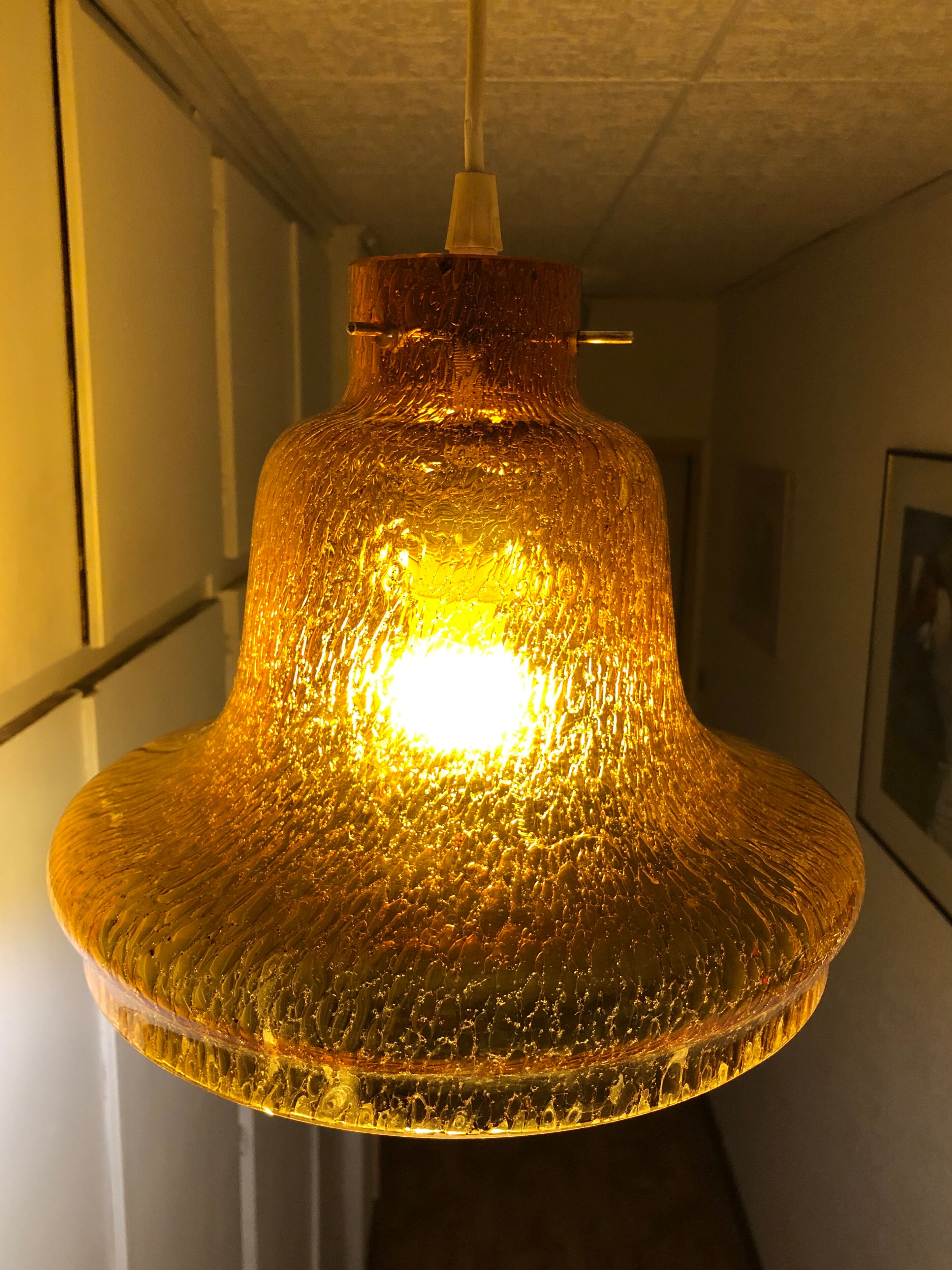Vintage pendant lamp from the 70s