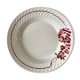 Hollow dish Saint-Amand pink flowers 30s