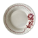 Hollow dish Saint-Amand pink flowers 30s