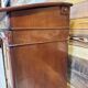 Mahogany writing cabinet