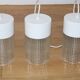 3 Philips portable lamps / pendant lights 1960