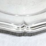 Christofle - Silver-plated metal rimmed plate