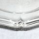 Christofle - Silver-plated metal rimmed plate