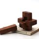 Handcrafted wooden puzzle, 1970s