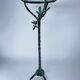 Metal pedestal table in the manner of Diego Giacometti