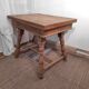Table en chêne avec rallonges