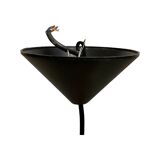 Suspension vintage vert-jaune