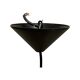 Suspension vintage vert-jaune