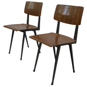 Vintage Marko Holland school chair minimalist 60