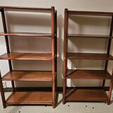 Vintage bamboo shelf 148cm
