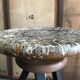 Stool with screws vintage artist painter wood