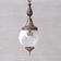 Two Tone Antique French Pendant Light