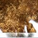 Brass solar flare bar coffee table, Cidue, Italy, 1970s