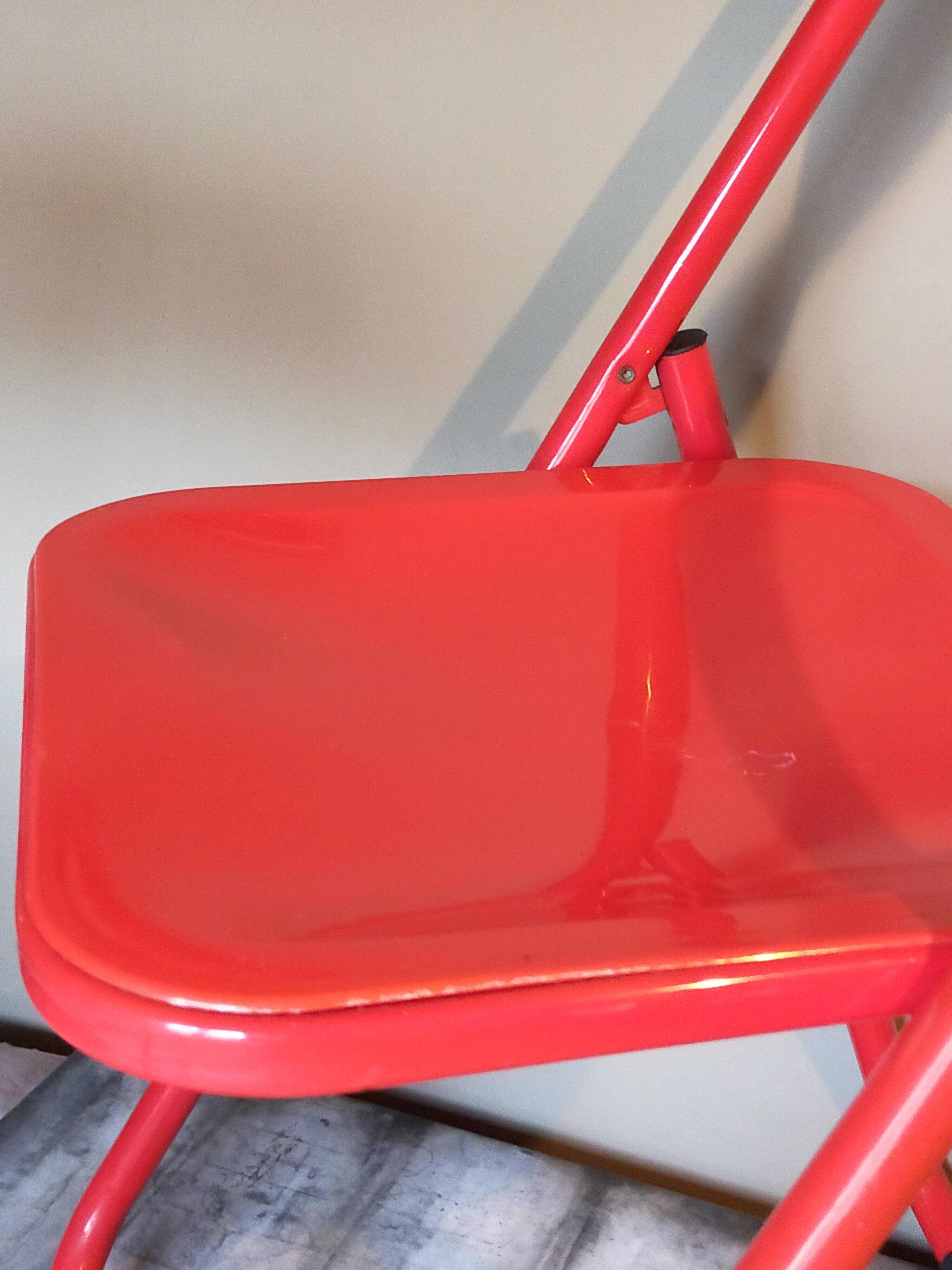 Pair of 80s folding chairs