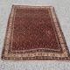 Antique Iranian Bidjar oriental rug - entirely handmade: 1.60 X 2.18 meters