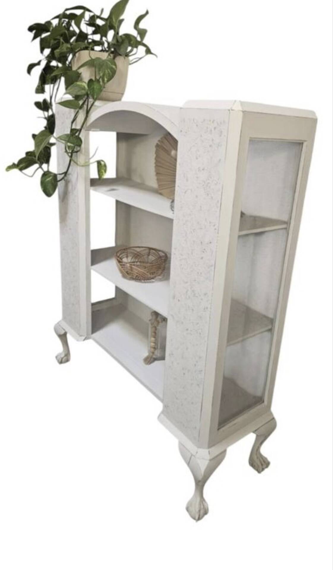 Library / patinated display cabinet