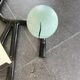 Vintage wall coat rack with mirror