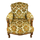 Vintage 50s bergere armchair