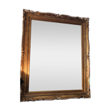 Miroir bois doré glace ancienne