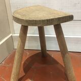 Wooden tripod stool