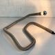 Table lamp snake minimalist flexible tube cobra chromed metal