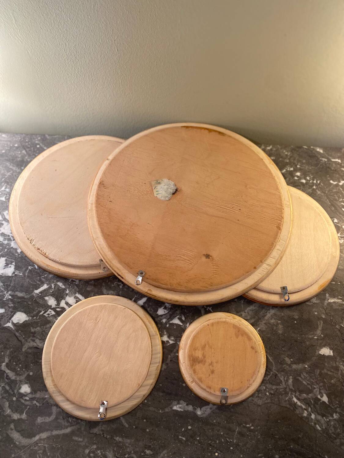Vintage wooden dish