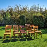 Set of 10 chairs Bistro